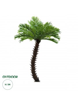 20596 GloboStar®  Artificial Garden PHOENIX ROEBELENII PALM TREE 20596 Τεχνητό Διακοσμητικό Φυτό Φοινικόδεντρο Ρομπελίνι Εξωτερικού Χώρου IP68 UV Certified Protection Υ500cm