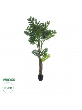 20685 GloboStar®  Artificial Garden PHILODENDRON 20685 Τεχνητό Διακοσμητικό Φυτό Φυλλόδενδρο Υ180cm