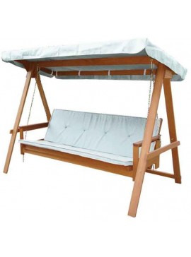 ΚΟΥΝΙΑ-ΚΡΕΒΑΤΙ ΤΡΙΘΕΣΙΑ MERANTI  ME ΕΚΡΟΥ ΜΑΞΙΛΑΡΙ & ΟΡΟΦΗ - ΔΙΑΣΤΑΣΕΙΣ: L235xD117x178cm velco-183-8789