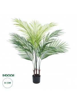 21154 GloboStar®  Artificial Garden PALM TREE 21154 Διακοσμητικό Φυτό Φοίνικας Υ120cm