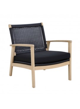 Liberta SALSA ΠΟΛΥΘΡΟΝΑ ΜΑΞΙΛΑΡΙ ΜΑΥΡΟ 74,5x73xH75,8cm 74,5x73xH75,8cm 22-0057