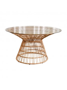 Liberta PRISMA ΤΡΑΠΕΖΙ ΦΥΣΙΚΟ 130x130xH74cm 130x130xH74cm 22-0156