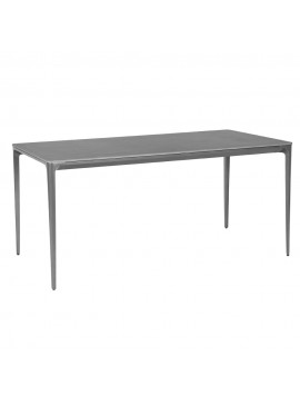 Liberta BATON ΤΡΑΠΕΖΙ ΓΚΡΙ ΣΚΟΥΡΟ 160x80xH75cm 160x80xH75cm 22-0204