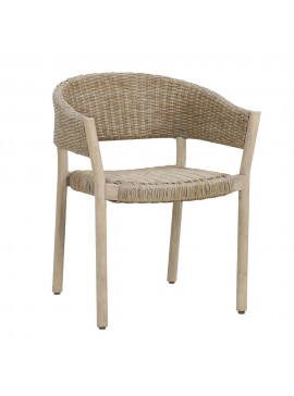 Liberta SUMATRA ΚΑΡΕΚΛΑ ΦΥΣΙΚΟ 64x57xH78cm 64x57xH78cm 22-0244