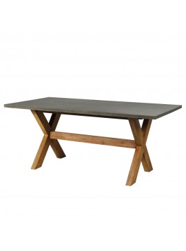 Liberta CALDERA ΤΡΑΠΕΖΙ CEMENT 220x100xH74,5cm 220x100xH74,5cm 22-0273