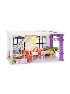 Robotime Party Time DGF03 DIY Wooden Dollhouse