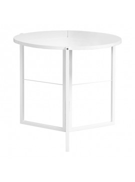 Intrahome Τραπέζι Talen Intrahome σε λευκή απόχρωση Φ80x74εκ | SKU: INTRAPA-336111160