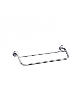 KARAG  MODERNO Πετσετοκρεμάστρα διπλή MODERNO 2252 Χρωμέ KARAG 50cm KARAG-3800201589864