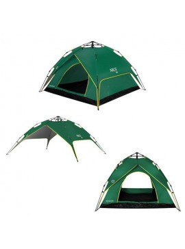 Σκηνή Camping 3 Ατόμων NC7819 Πράσινη TENT SHADOW