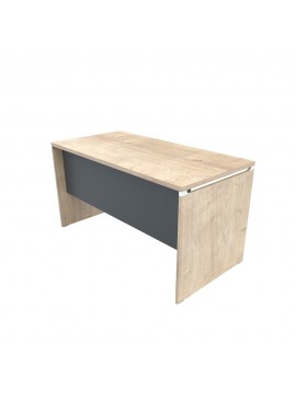 PLACE ΓΡΑΦΕΙΟ SONOMA ΓΚΡΙ ΣΚΟΥΡΟ 140x70xH75cm 140x70xH75cm 24-0486