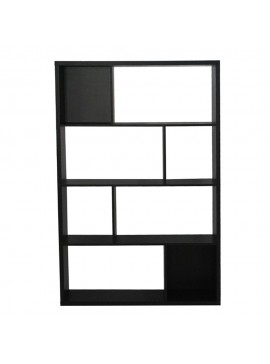 Liberta DOMINO ΒΙΒΛΙΟΘΗΚΗ ΜΑΥΡΟ OAK 120x29xH180cm 120x29xH180cm 24-0642