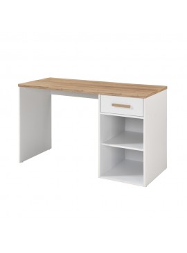 Liberta PRACTICO 120 ΓΡΑΦΕΙΟ 1ΣΥΡΤΑΡΙ ΛΕΥΚΟ ΦΥΣΙΚΟ 120x50xH76cm 120x50xH76cm 24-0702