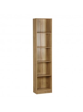Liberta TOCCATA ΒΙΒΛΙΟΘΗΚΗ ΨΗΛΗ SONOMA 40x24xH180cm 40x24xH180cm 24-0741