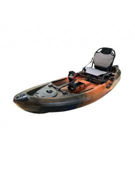 Καγιακ GOBO Sprey SOT Πορτοκαλί/Μαύρο Ποδηλατικό Ενός Ατόμου