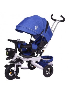 GC Τρίκυκλο Ποδηλατάκι Αναδιπλούμενο BT-39 Μπλε 3 in 1