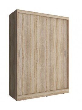 Lh-homefurniture Ντουλάπα Συρόμενη Wiki Χρώμα Φυσικό δρυς 150x200x62cm 24114-WKs-150