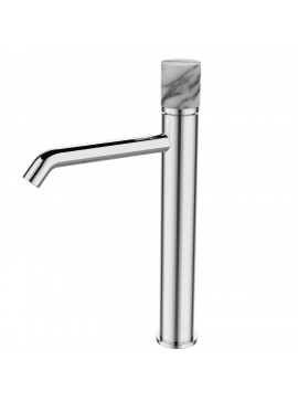 KARAG  JOAN Μπαταρία νιπτήρος υψηλή JOAN Marmo Bianco 24615-424A-MB KARAG KARAG-5206836669878