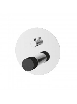 KARAG  JOAN Μίκτης ντους διπλός JOAN Marmo Nero 24668-425A-MN KARAG KARAG-5206836670010