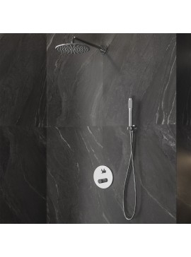 KARAG  JOAN Σετ μπαταρίας εντοιχισμού ντους JOAN Marmo Nero 24668-MN-SET KARAG KARAG-5206836686547