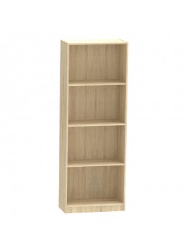 Βιβλιοθήκη Presley pakoworld sonoma 60x30x167εκ 248-000003