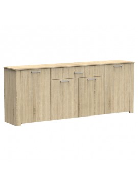 Μπουφές Kinley pakoworld sonoma 210x40x82εκ 248-000007