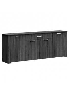 Μπουφές Kinley pakoworld grey-wenge 210x40x82εκ 248-000008