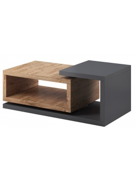Τραπεζάκι σαλονιού Bron plus-Fusiko - Anthraki 120.00x60.00x40.00 16822269