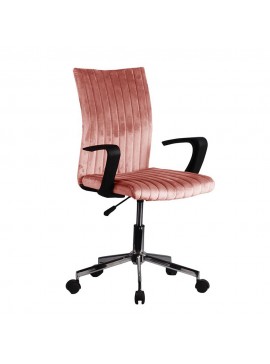 LOTTO ΚΑΡΕΚΛΑ ΓΡΑΦΕΙΟΥ DUSTY PINK 54x59xH88/98cm 25-0474