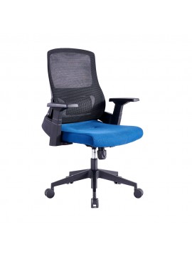 Liberta STABILO ΚΑΡΕΚΛΑ ΓΡΑΦΕΙΟΥ ΜΑΥΡΟ ΜΠΛΕ 47,5x43xH110cm 47,5x43xH110cm 25-0606
