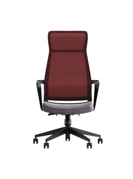 Liberta OPRA ΚΑΡΕΚΛΑ ΓΡΑΦΕΙΟΥ BORDEAUX ΓΚΡΙ 59x61xH130cm 59x61xH130cm 25-0614