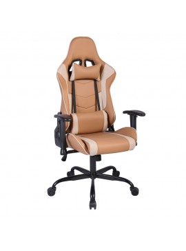 Liberta EXPLOR ΚΑΡΕΚΛΑ GAMING ΓΡΑΦΕΙΟΥ MOCCA GREZ 50x71xΗ135cm 50x71xΗ135cm 25-0704