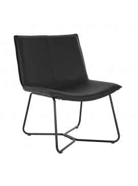 Liberta ATTENDRE ΚΑΡΕΚΛΑ ΕΠΙΣΚΕΠΤΗ ΜΑΥΡΟ 65x76xH82cm 65x76xH82cm 25-0712