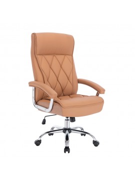 Liberta COMFY ΚΑΡΕΚΛΑ ΓΡΑΦΕΙΟΥ CAMEL ΧΡΩΜΙΟ 66,5x67,5xH120cm 66,5x67,5xH120cm 25-0736