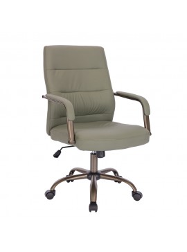Liberta KORD ΚΑΡΕΚΛΑ ΓΡΑΦΕΙΟΥ ΜΕΝΤΑ GUNMETAL 58,5x65xH104cm 58,5x65xH104cm 25-0737