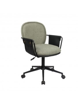 Liberta POST ΚΑΡΕΚΛΑ ΓΡΑΦΕΙΟΥ ΛΑΔΙ ΜΑΥΡΟ 55x59xH93cm 55x59xH93cm 25-0740