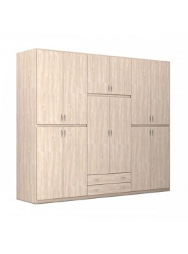 ΝΤΟΥΛΑΠΑ  NSBIOMEL  6ΦΥΛΛΩΝ  "2 Εποχών" 300x240x60cm  ΧΡΩΜΑ  ΔΡΥΣ  ΟΑΚ  25-101