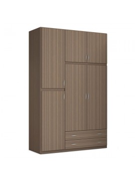 Τρίφυλλη ντουλάπα 2 Εποχών 150x60x240 DIOMMI 25-106  