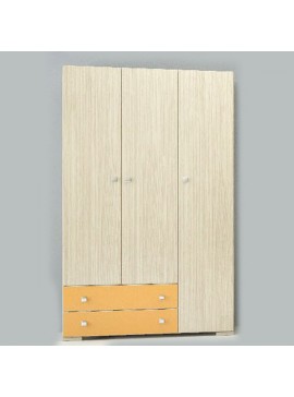 Τρίφυλλη ντουλάπα χωρίς πατάρι 110x50x180εκ DIOMMI 25-109 