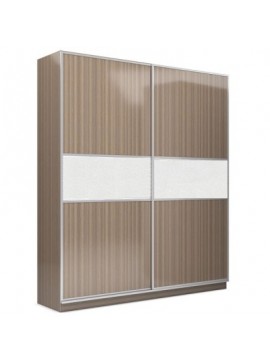 Δίφυλλη συρόμενη ντουλάπα Λωρίδα 200x60x240 DIOMMI 25-115