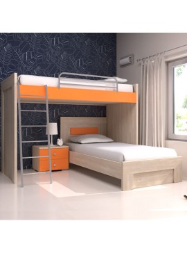 Κουκέτα DAISY 90x190/200x180 DIOMMI 25-233