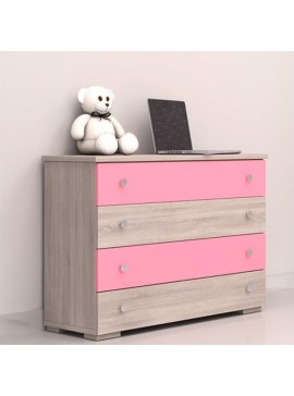 Συρταριέρα 4 συρτάρια 90x45x75 DIOMMI 25-301 