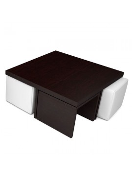 Τραπέζι σαλονιού CROSS LEGGED 90x90x40 DIOMMI 25-602