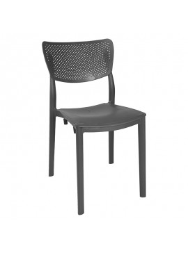 Καρέκλα Ignite pakoworld PP ανθρακί