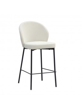 Liberta LUNE ΣΚΑΜΠΟ BAR ΛΕΥΚΟ 48x53,5x95,5 48x53,5x95,5 26-0058