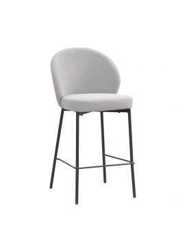 Liberta LUNE ΣΚΑΜΠΟ BAR ΓΚΡΙ 48x53,5x95,5 48x53,5x95,5 26-0059