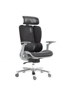 Intrahome Καρέκλα γραφείου εργασίας Chocky Intrahome μαύρο mesh 68x69x120εκ | SKU: INTRAPA-386111131
