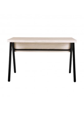 Liberta ALPHA ΓΡΑΦΕΙΟ SONOMA ΜΑΥΡΟ 120x76xH74cm 120x76xH74cm 28-0179