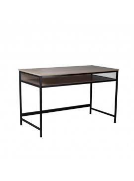 Liberta PLEGMA ΓΡΑΦΕΙΟ SONOMA ΜΑΥΡΟ 120x60xH75cm 120x60xH75cm 28-0181