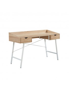 Liberta GROTTA ΓΡΑΦΕΙΟ 2ΣΥΡΤΑΡΙΑ ΦΥΣΙΚΟ ΛΕΥΚΟ 133x55,5xH84cn 133x55,5xH84cn 28-0274