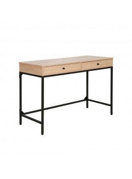 Liberta TRILOGY ΓΡΑΦΕΙΟ ΦΥΣΙΚΟ ΜΑΥΡΟ 110x48xH76cm 110x48xH76cm 28-0311